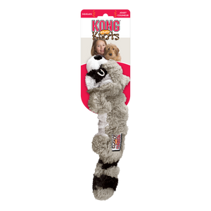 KONG Scrunch Knots Raccoon Medium/Large Dog Toy