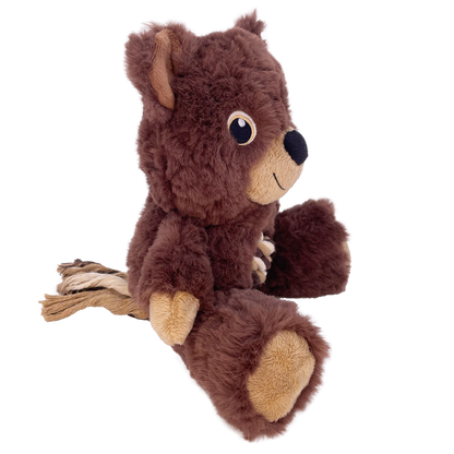 KONG Knots Teddy Dog Toy Assorted Medium