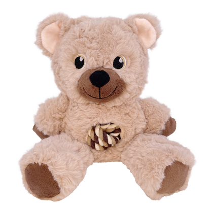 KONG Knots Teddy Dog Toy Assorted Medium