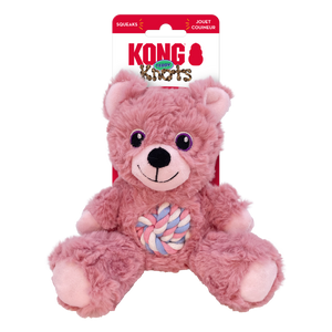 KONG Knots Teddy Dog Toy Assorted Small