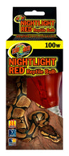 Load image into Gallery viewer, Zoo Med Nightlight Red Reptile Bulb
