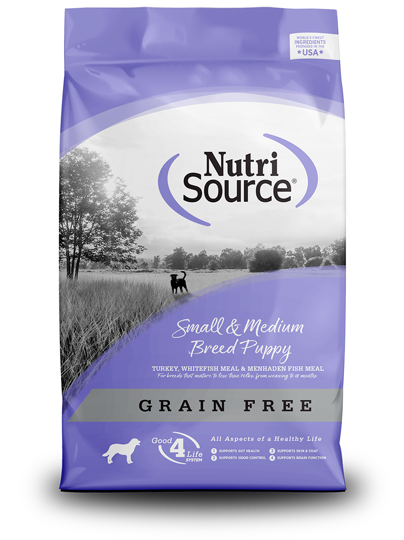 NutriSource® Small & Medium Breed Grain Free Puppy Food