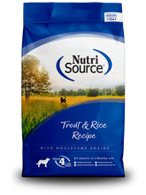 Load image into Gallery viewer, NutriSource Trout &amp; Rice Recipe
