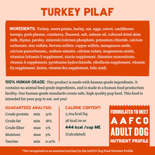 Load image into Gallery viewer, A Pup Above Turkey Pilaf Whole Food Cubies Friendly Grains 2.5 oz
