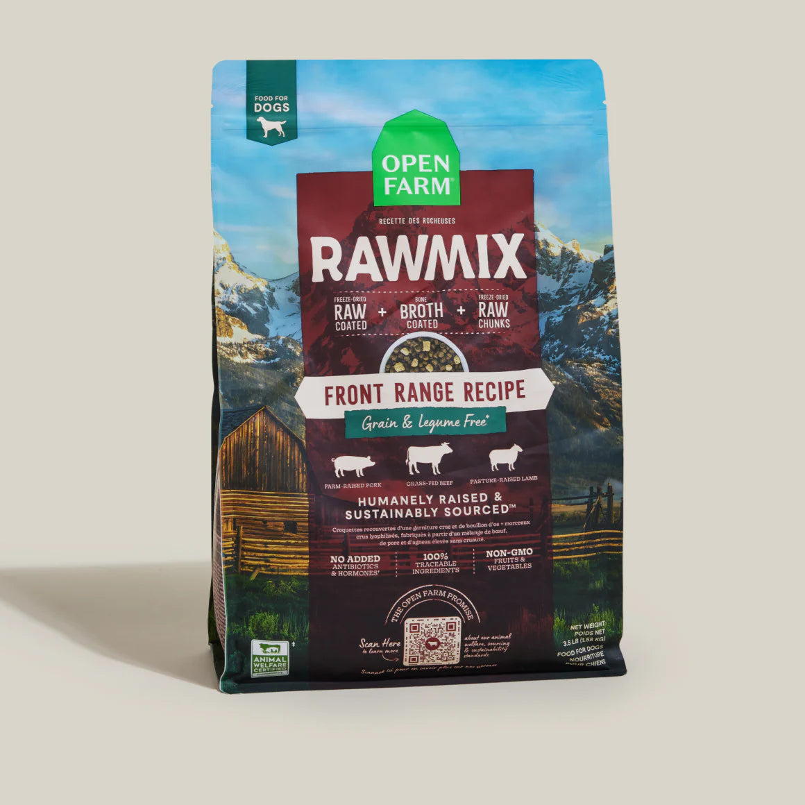 Illustration of Grain Free Dog Kibble With Lamb And Parsnips