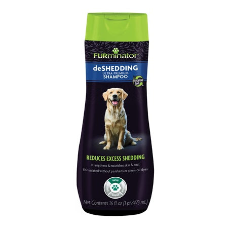 FURminator deShedding Ultra Premium Dog Shampoo 16 oz