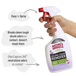 Nature's Miracle Skunk Odor Remover Lavender Scent for Dogs