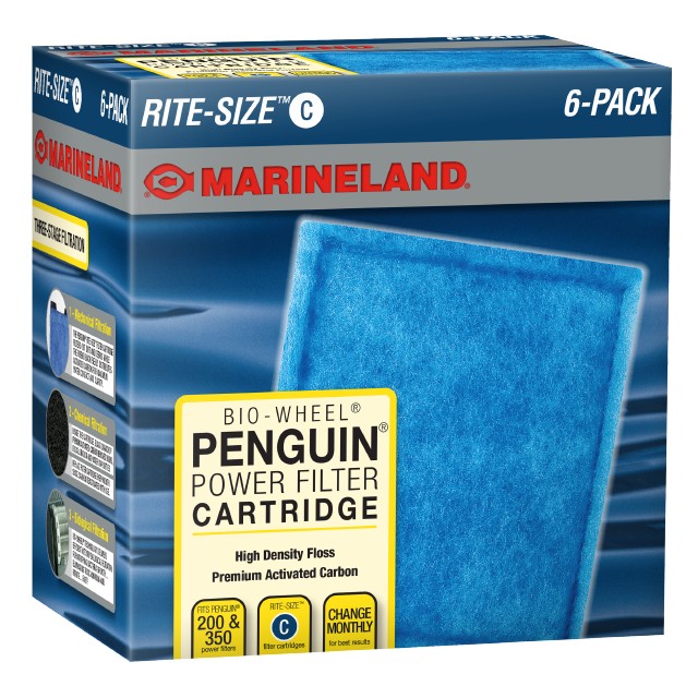 Marineland Rite-Size C Filter Cartridge 6 Pack