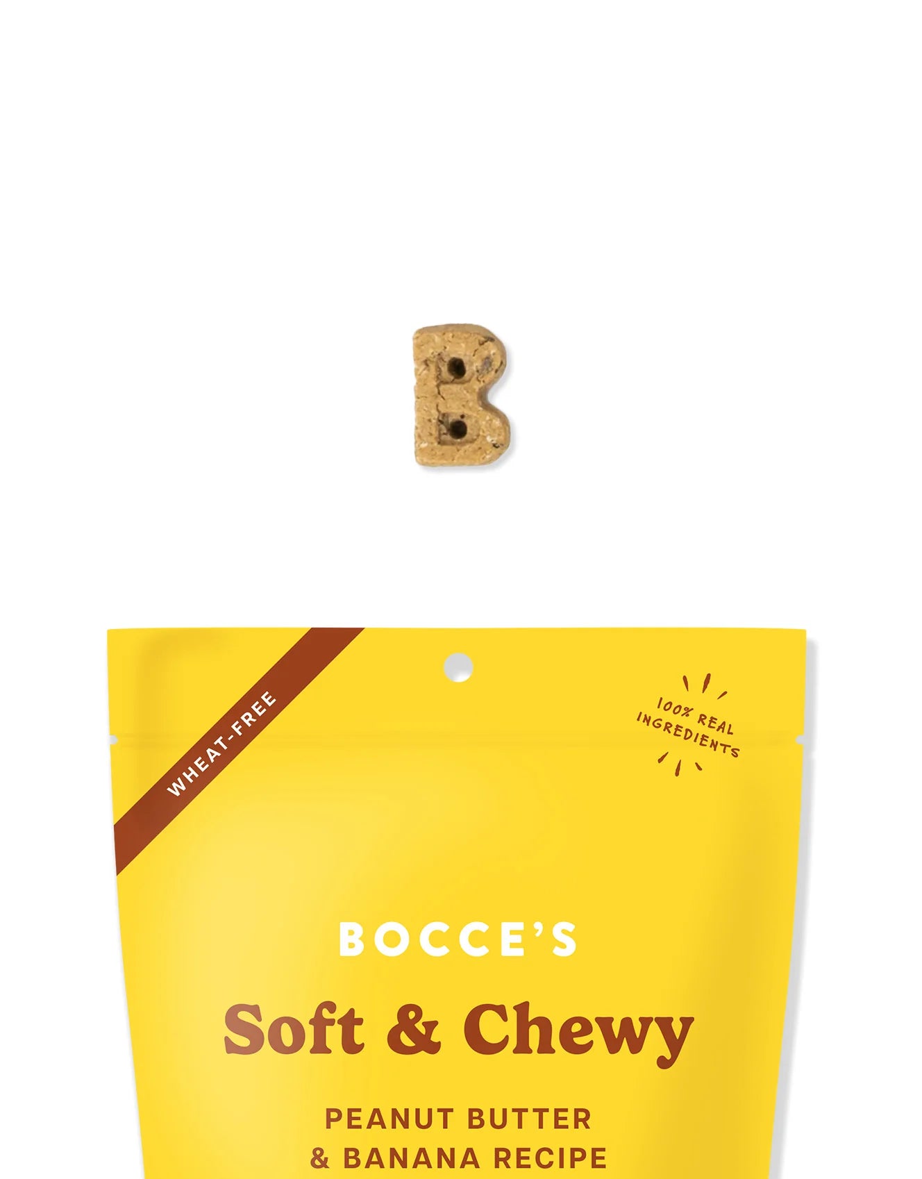 Bocce's Bakery Soft & Chewy Peanut Butter & Banana Recipe Dog Treats, 6 oz.