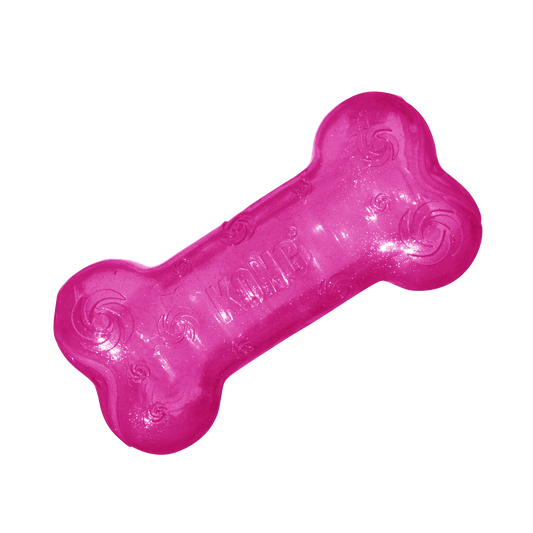 Kong Squeezz Crackle Bone Dog Toy