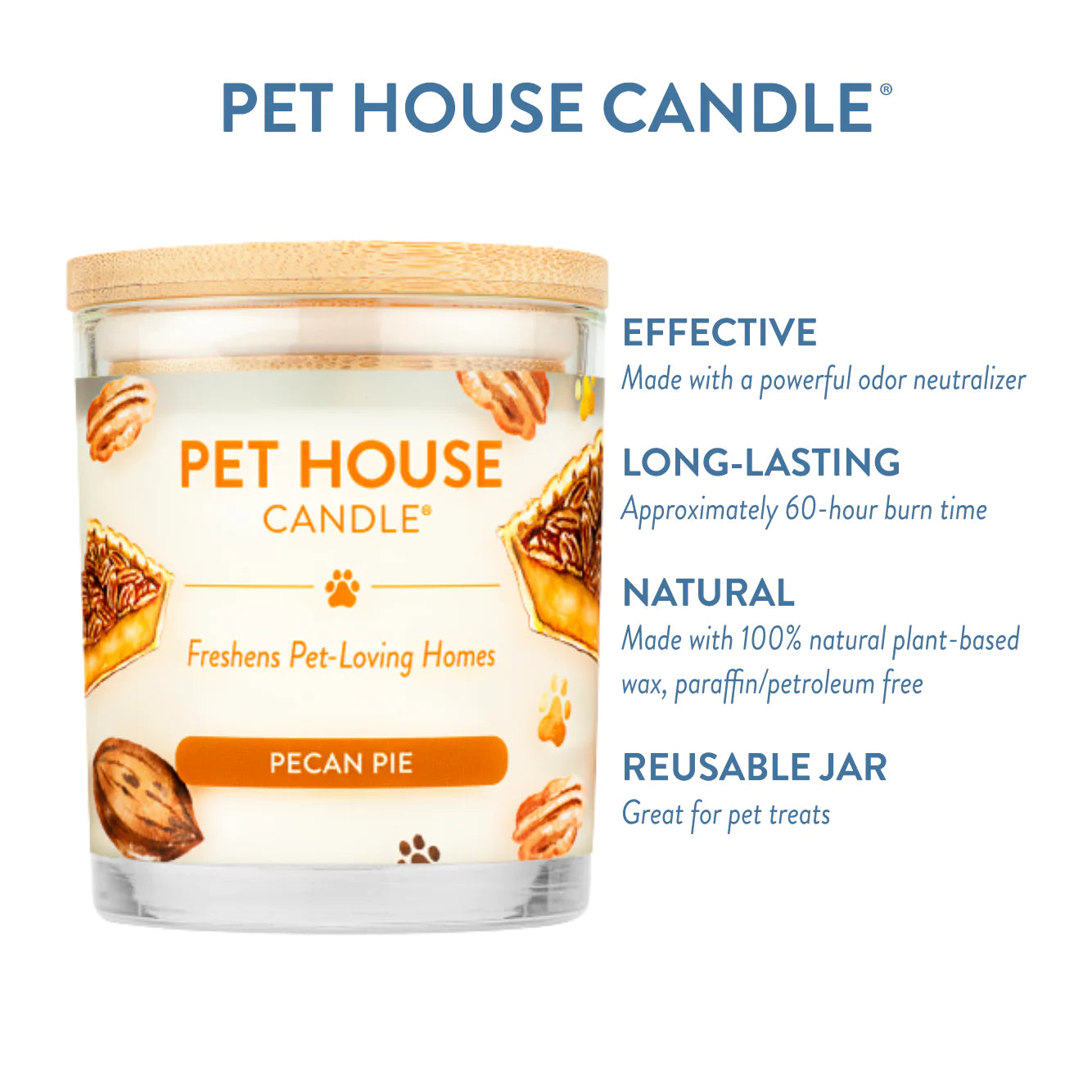 Pet House Pina Colada Plant-Based Soy Wax Candle