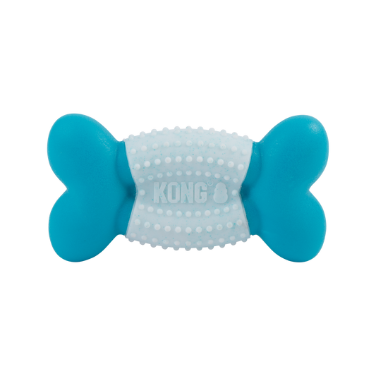 Kong Duos Dental Bone Dog Toy, Medium/Large