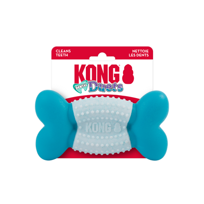 Kong Duos Dental Bone Dog Toy, Medium/Large