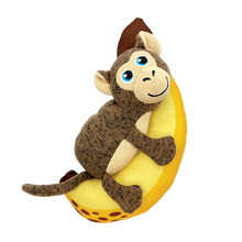 Load image into Gallery viewer, KONG Pull-A-Partz Pals Monkey Medium Dog Toy
