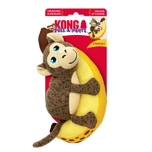 KONG Pull-A-Partz Pals Monkey Medium Dog Toy