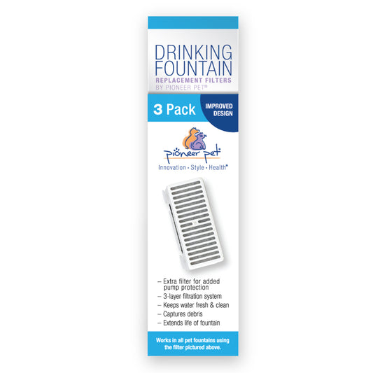 Pioneer Pet Swan/Serene Drinking Fountain T-shaped Replacement Filter