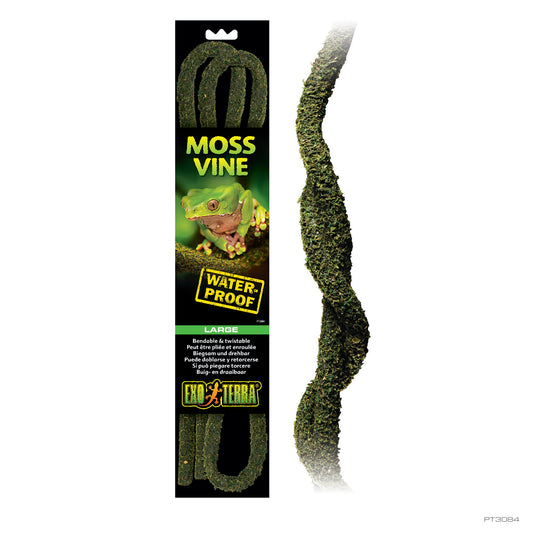 Exo Terra Bendable Moss Vine Reptile Terrarium Decor, Large