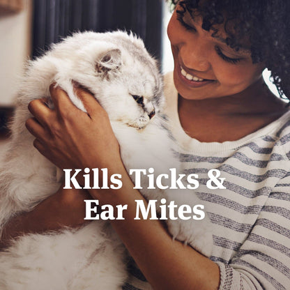 PetArmor Ear Mite & Tick Treatment for Cats, 3oz