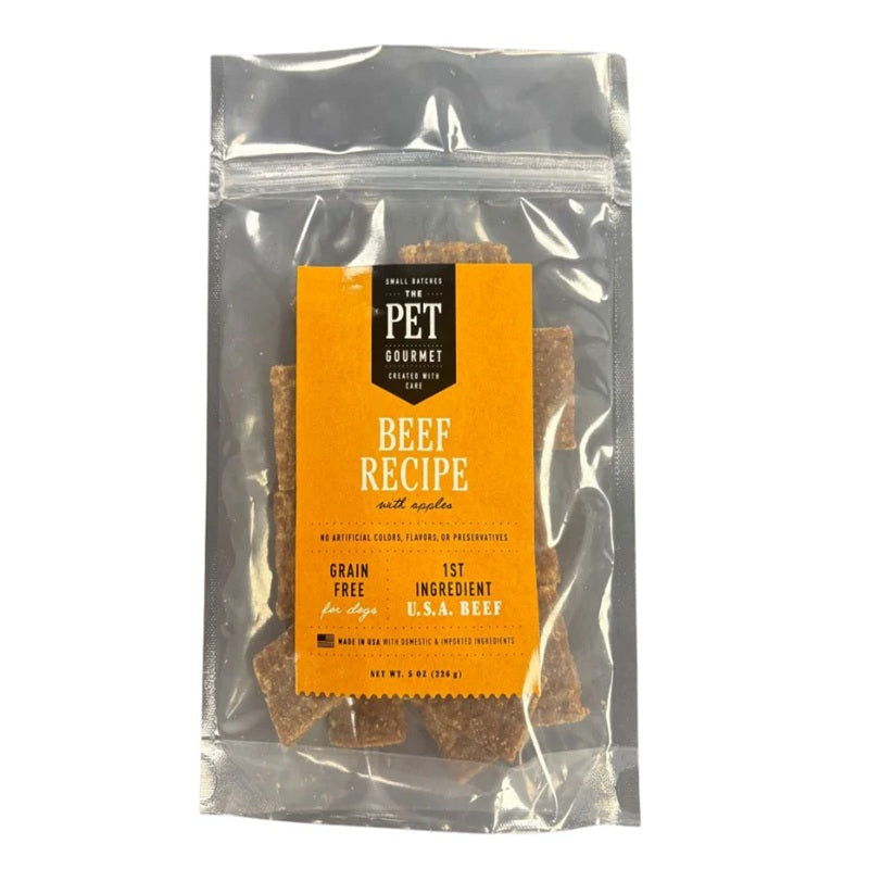 The Pet Gourmet Beef & Carrots Jerky, 5 oz