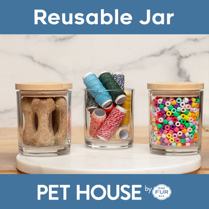 Pet House Lavender Green Tea Natural Plant-Based Wax Candle