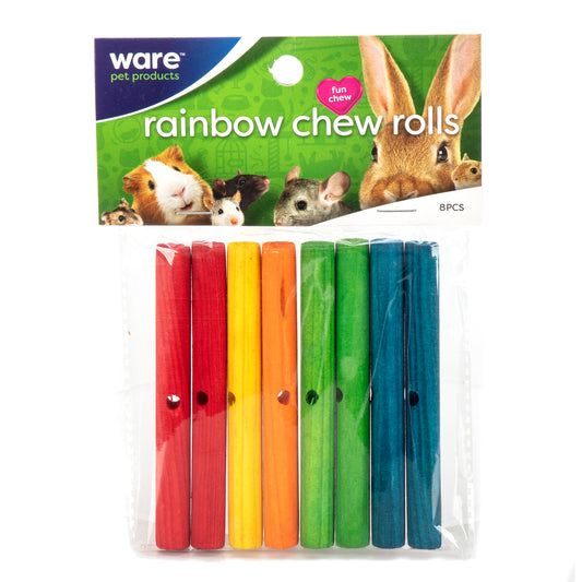 Ware Rainbow Chew Rolls, 8pc