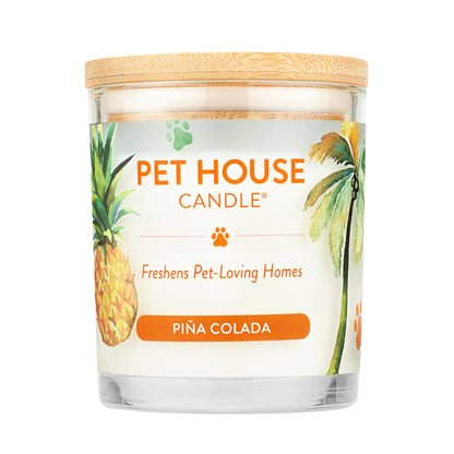 Pet House Pina Colada Plant-Based Soy Wax Candle