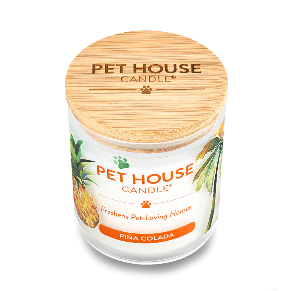 Pet House Pina Colada Plant-Based Soy Wax Candle