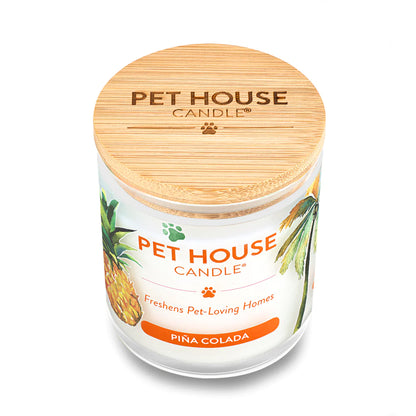 Pet House Pina Colada Plant-Based Soy Wax Candle