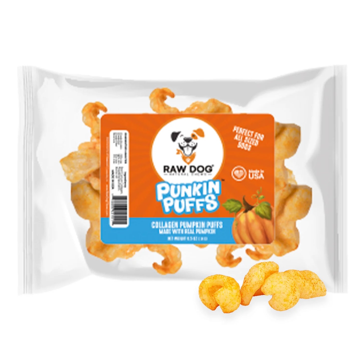 Raw Dog Crispy Collagen Punkin Puffs