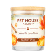 Pet House Candle Pumpkin Spice Plant-Based Soy Wax Candle