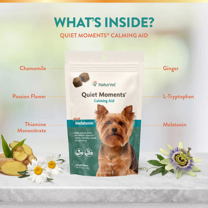 Quiet Moments® Dog Calming Aid Soft Chews 65 ct