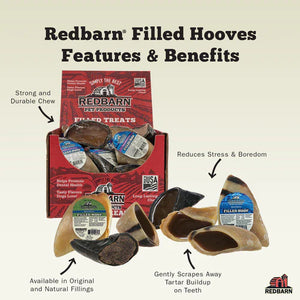 Redbarn Filled Hoof, Beef Flavor