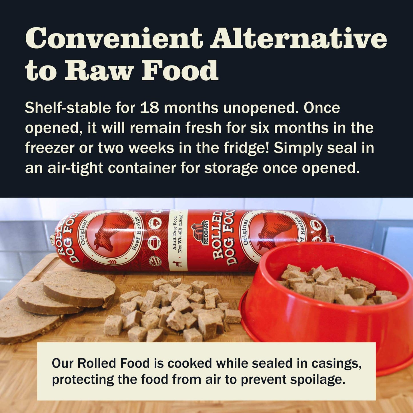 Redbarn Chicken Recipe Rolled Dog Food