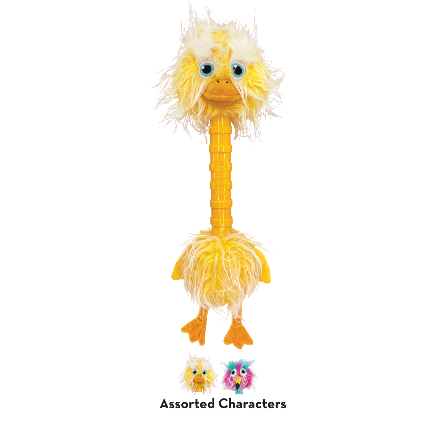 Kong Stretch Cruncheez Bird Dog Toy