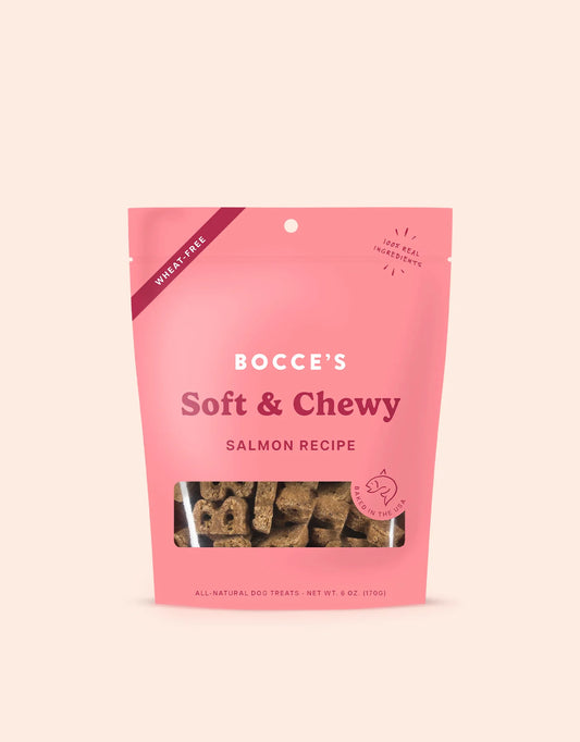 Bocce's Bakery Soft & Chewy Salmon Recipe Dog Treats