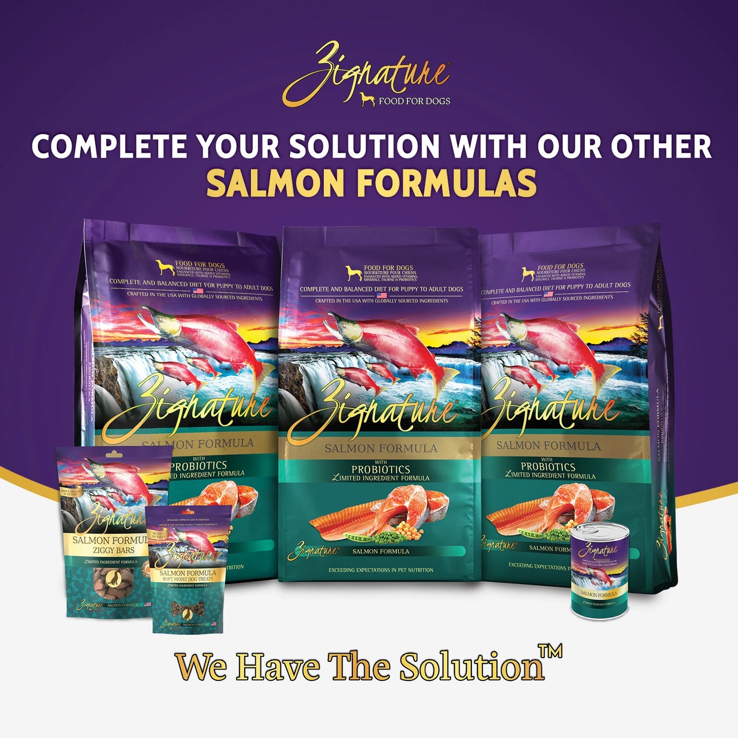 Zignature Salmon Formula Dry Dog Food