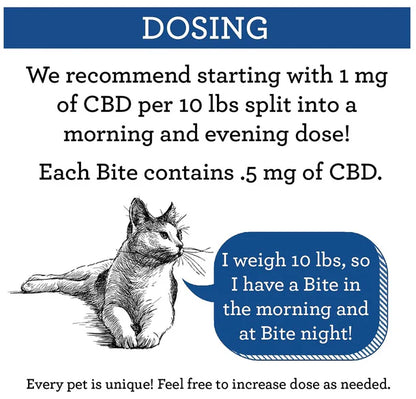 Suzie's CBD Bites for Cats Chicken & Tuna, 4.2 oz