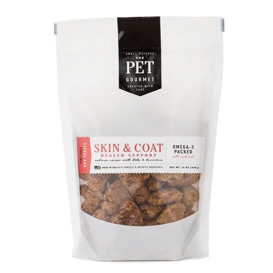 The Pet Gourmet Skin & Coat Health Support Dog Treats, 12 oz