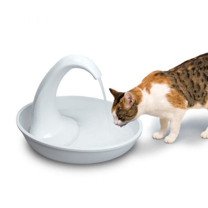 Pioneer Pet Swan Cat Drinking Fountain