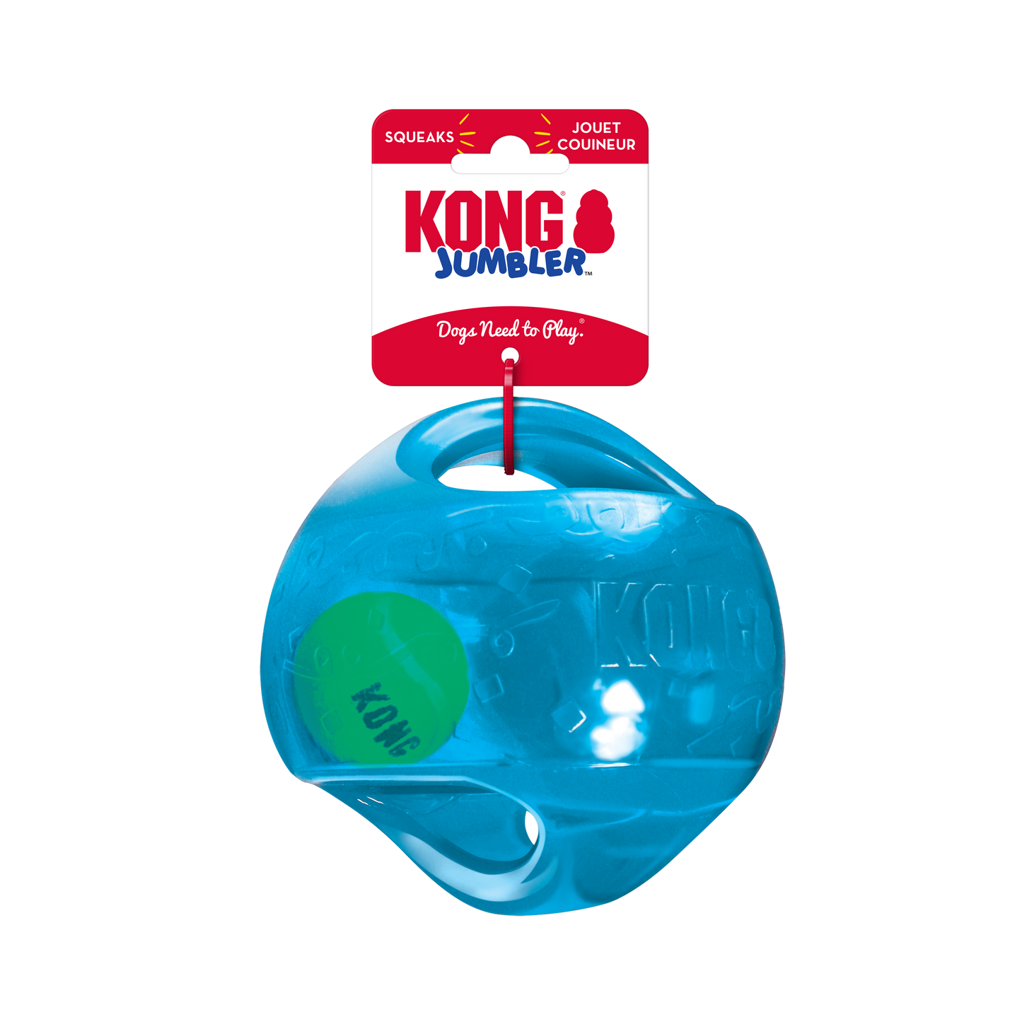 KONG® Jumbler Ball Dog Toy (COLOR VARIES)