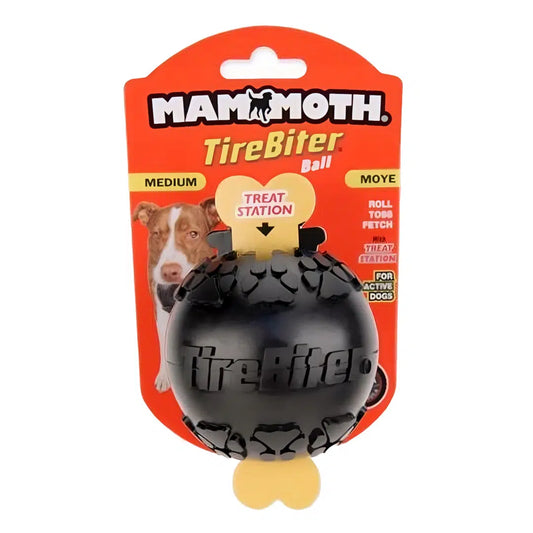Mammoth Tirebiter Ball with Treat Station