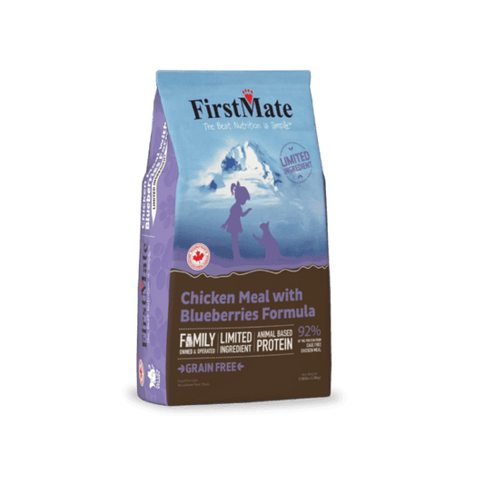 Firstmate Limited Ingredient Cage Free Chicken Meal with Blueberries Formula Dry Cat Food