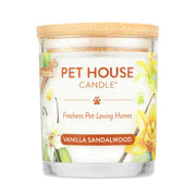 Pet House Vanilla Sandalwood Plant-Based Soy Wax Candle