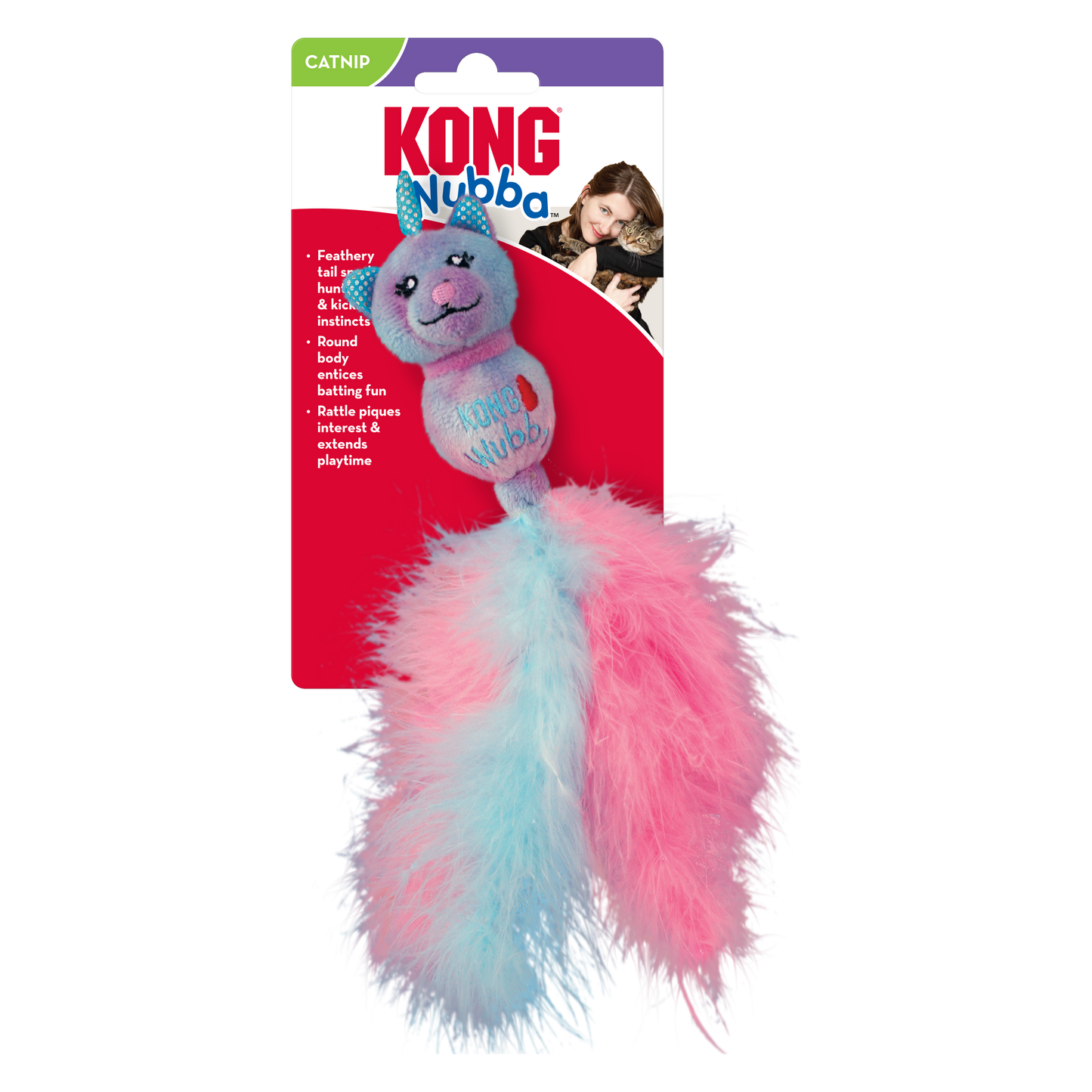 KONG Cat Wubba Caticorn Cat Toy