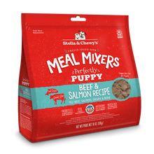 Load image into Gallery viewer, Perfectly Puppy Beef &amp; Salmon Meal Mixers
