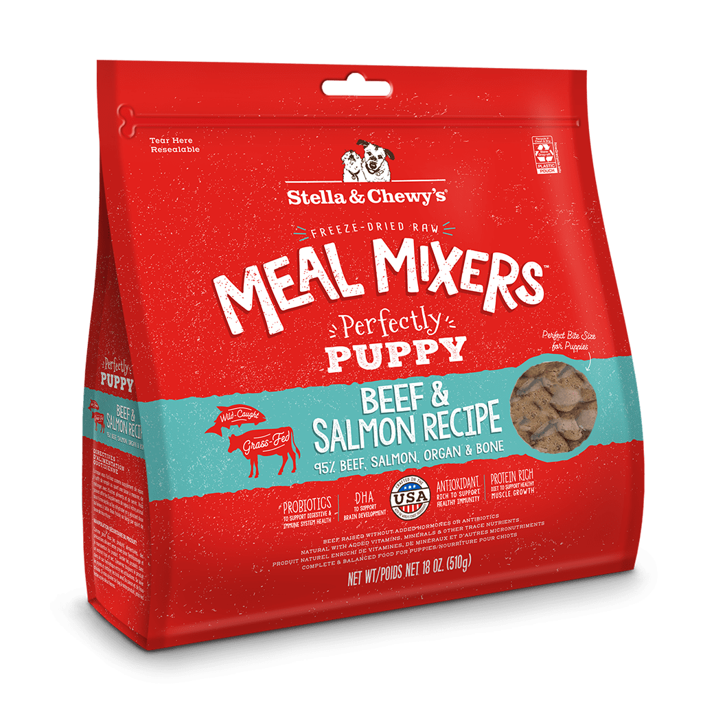 Perfectly Puppy Beef & Salmon Meal Mixers