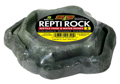Zoo Med Combo Repti Rock Food and Water Dishes, Small
