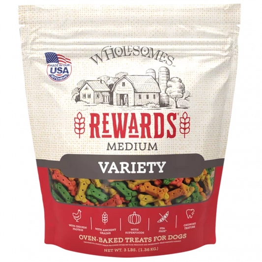 Wholesomes Rewards Variety Biscuits Medium