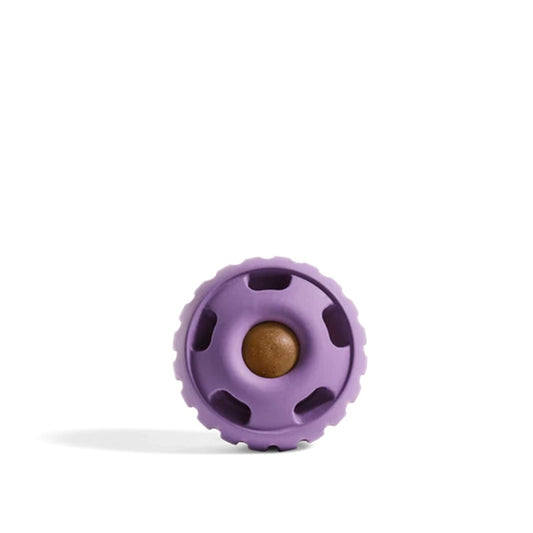 Woof Pupsicle Refillable Dog Treat Dispenser Toy Lavender