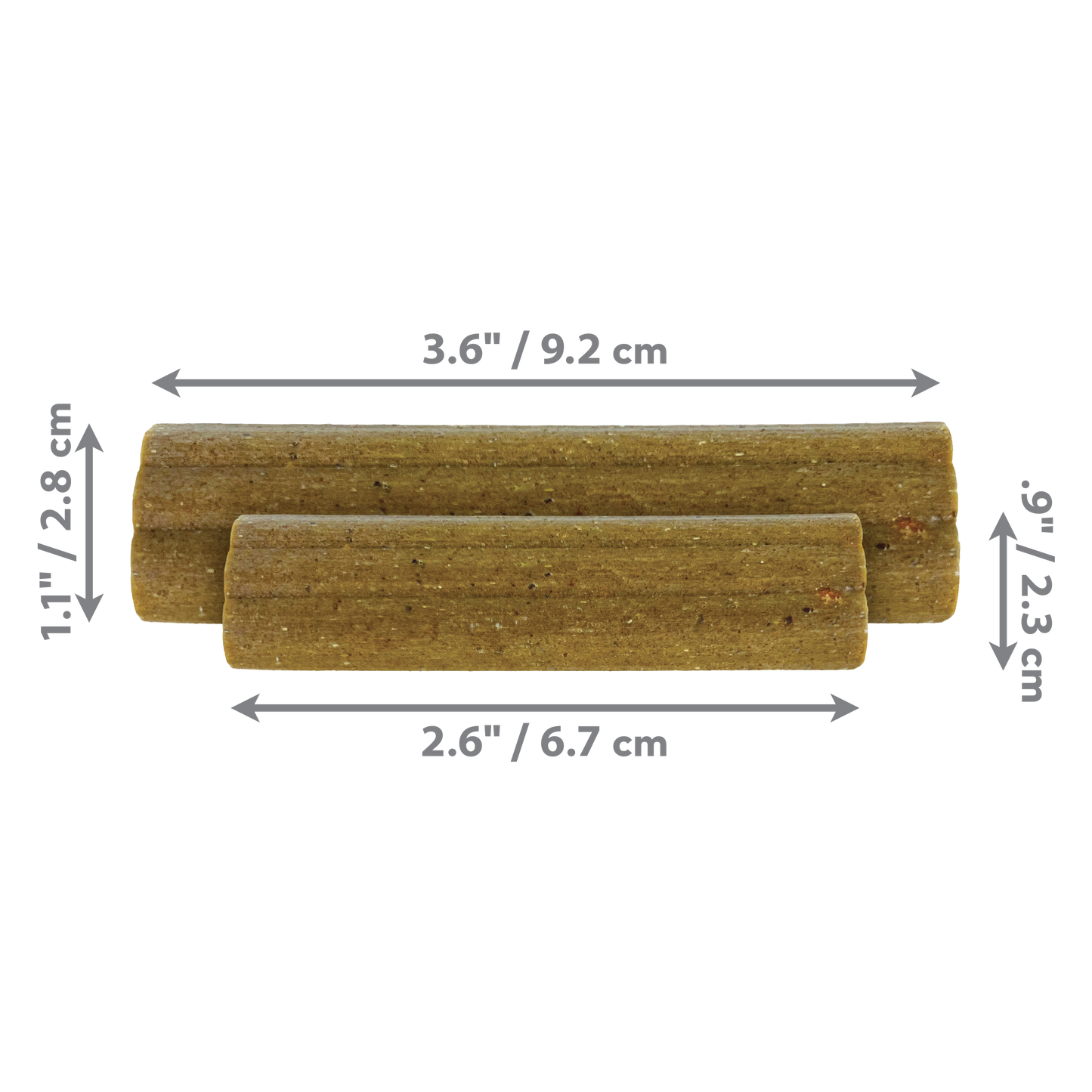Kong Ziggies Enhanced Dog Treat Sticks, Medium/Large